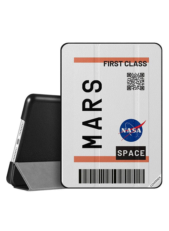 Apple iPad 10.2 9th generation Case Cover Air Ticket For Mars