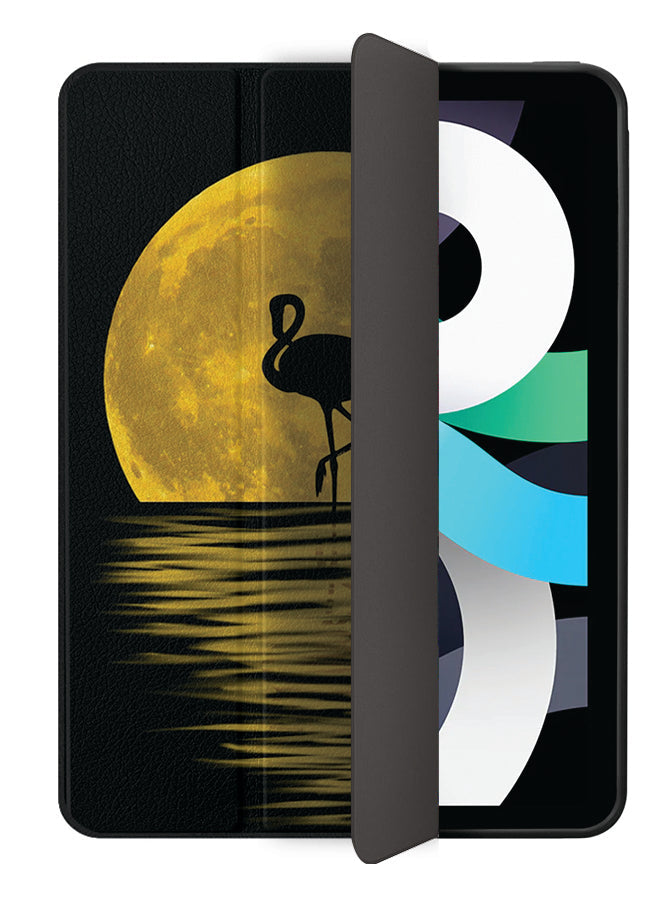 Apple iPad Air 10.9 4th generation Case Cover Flamingo & Moon Art