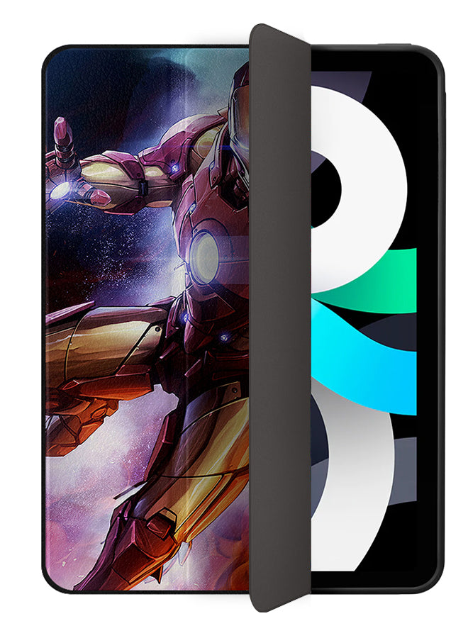 Apple iPad Air 10.9 4th generation Case Cover Iron Man Attacking