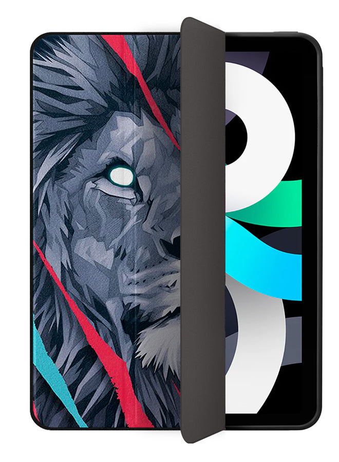 Apple iPad Air 10.9 5th generation Case Cover Lion Drwaing