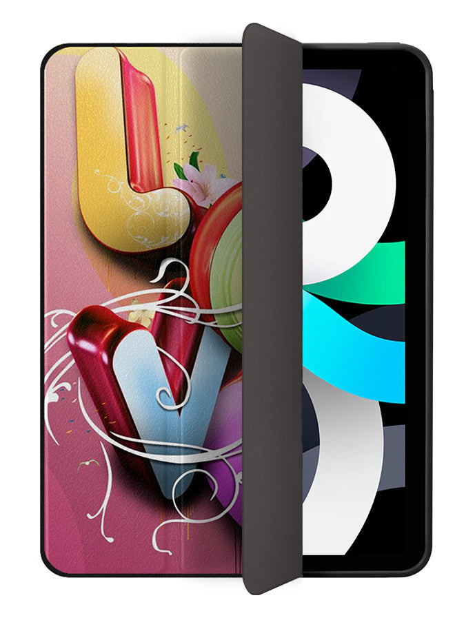 Apple iPad Air 10.9 5th generation Case Cover Love Art Print