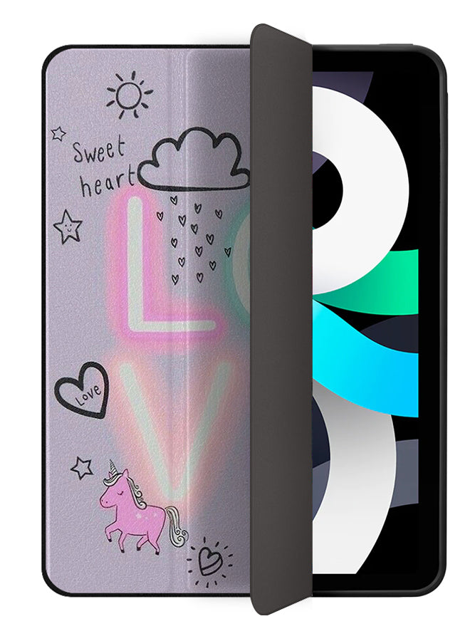 Apple iPad Air 10.9 4th generation Case Cover Love Best Friends