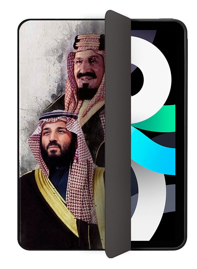 Apple iPad Air 10.9 4th generation Case Cover Mbs King Salman & King Abdul Aziz