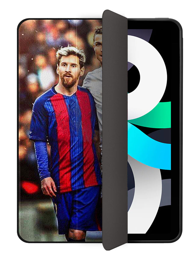 Apple iPad Air 10.9 5th generation Case Cover Messi & Ronaldo