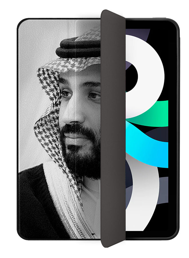 Apple iPad Air 10.9 4th generation Case Cover Muhammad Bin Salman B&w