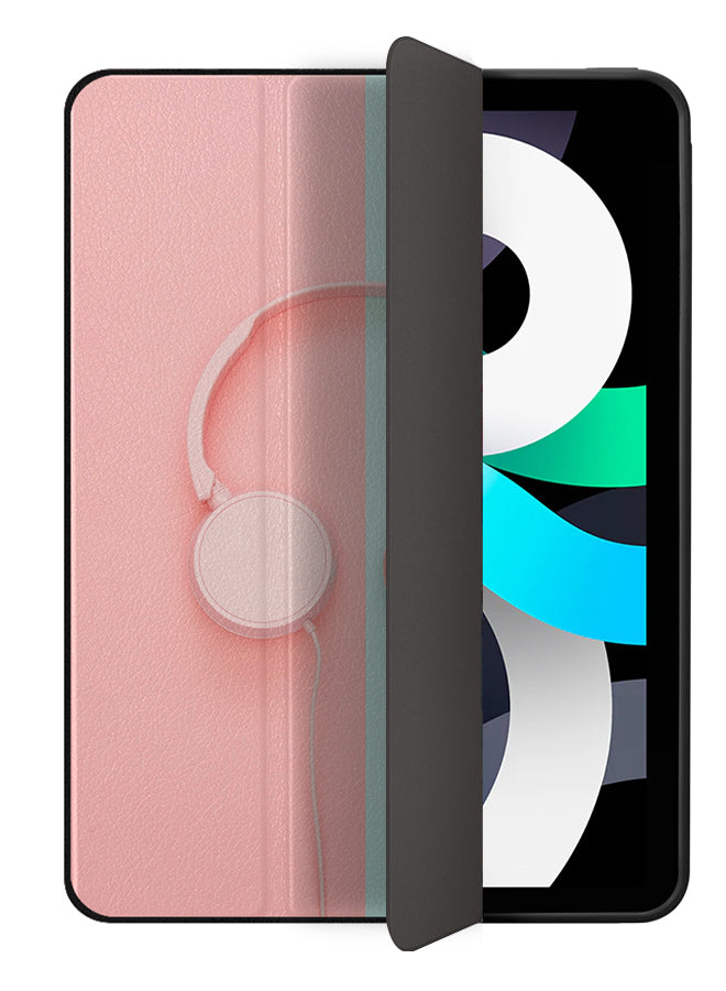 Apple iPad Air 10.9 4th generation Case Cover Pink Head Phone