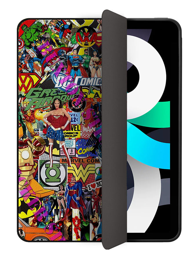 Apple iPad Air 10.9 4th generation Case Cover Super Heros Comics 02