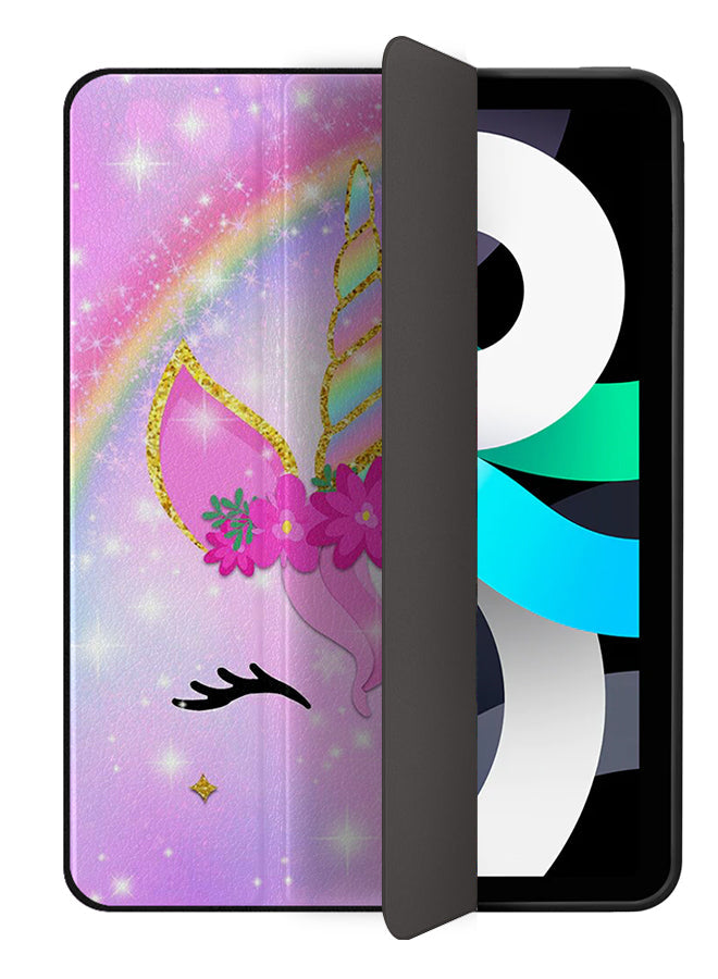 Apple iPad Air 10.9 4th generation Case Cover Unicirn & Rainbow Art