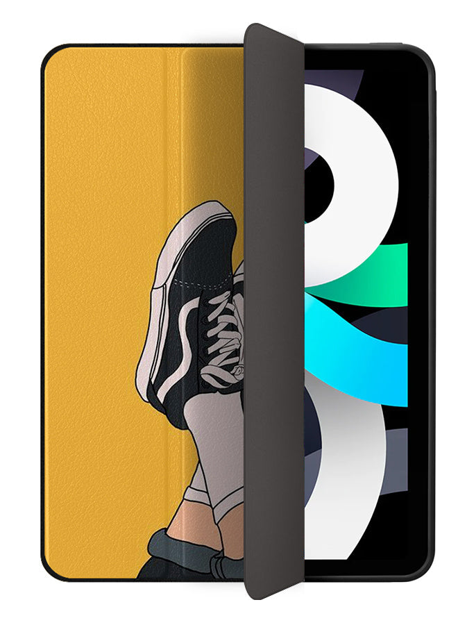 Apple iPad Air 10.9 4th generation Case Cover Blask Canva Shoes