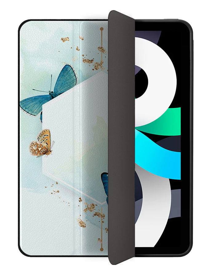 Apple iPad Air 10.9 4th generation Case Cover Butterflies On Mirro