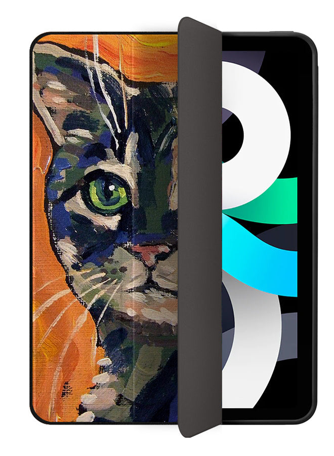 Apple iPad Air 10.9 4th generation Case Cover Cat Paint Art