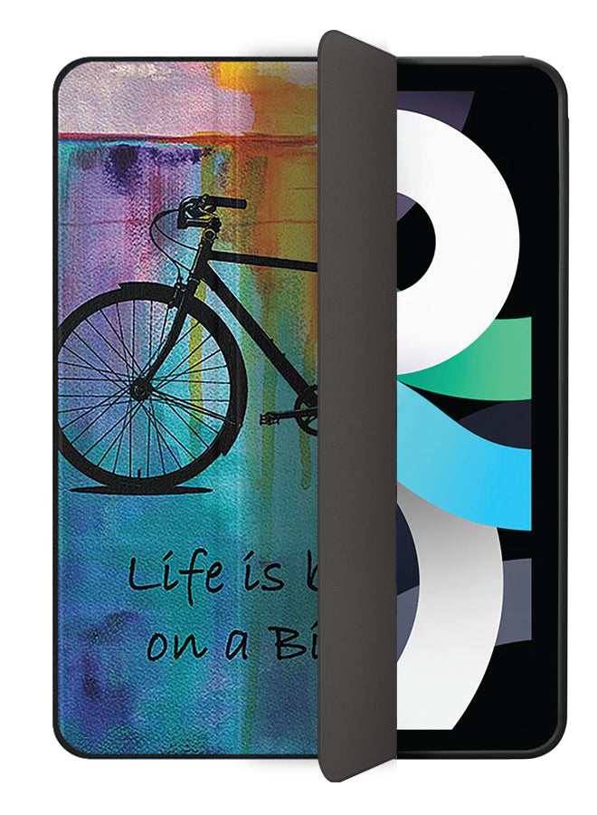 Apple iPad Air 10.9 4th generation Case Cover Colourful Art And Cycle