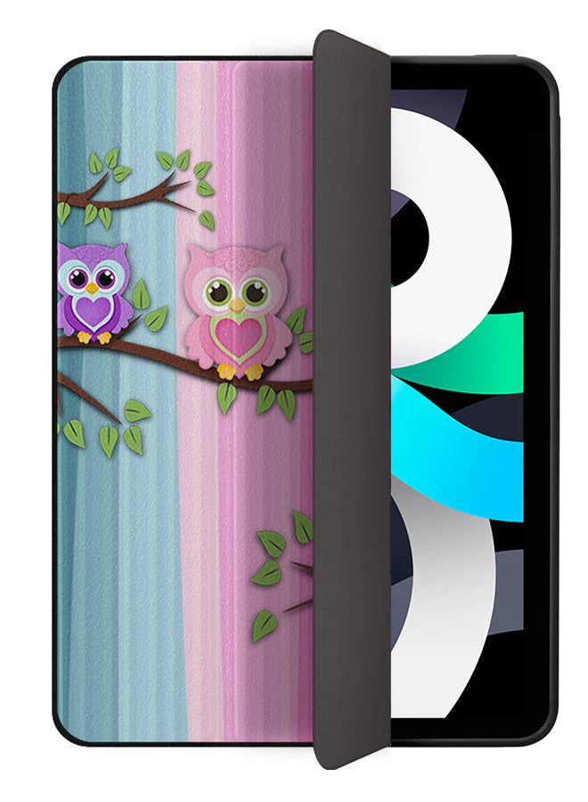 Apple iPad Air 10.9 4th generation Case Cover Cute Owls