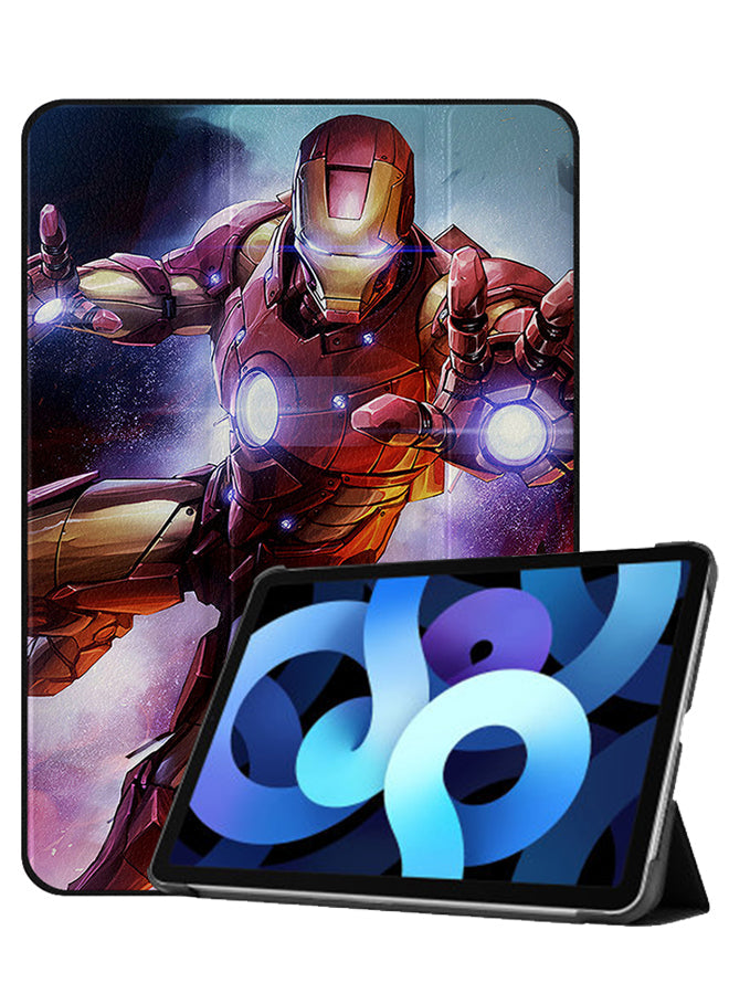 Apple iPad Air 10.9 4th generation Case Cover Iron Man Attacking