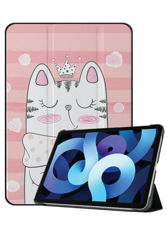 Apple iPad Air 10.9 4th generation Case Cover Lady Cat