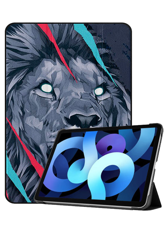 Apple iPad Air 10.9 5th generation Case Cover Lion Drwaing