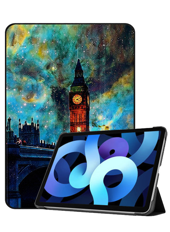 Apple iPad Air 10.9 5th generation Case Cover London Tower Night