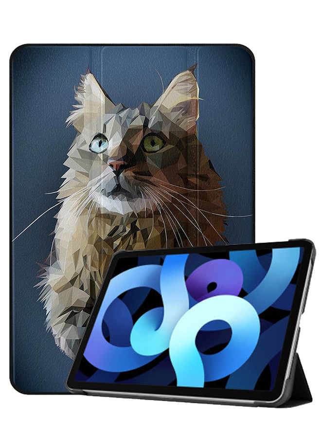 Apple iPad Air 10.9 4th generation Case Cover Moasic Cat