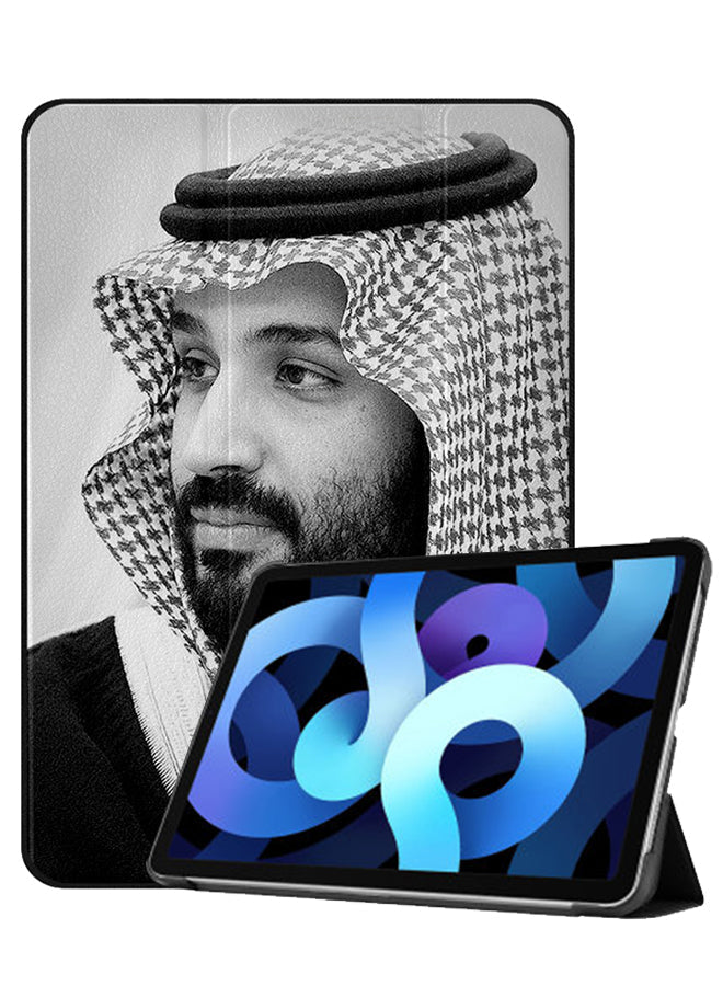 Apple iPad Air 10.9 4th generation Case Cover Muhammad Bin Salman B&w