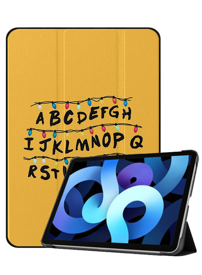 Apple iPad Air 10.9 4th generation Case Cover Abcd Yellow