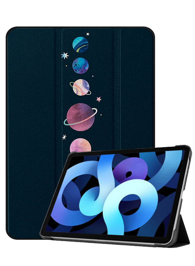 Apple iPad Air 10.9 4th generation Case Cover Planet Pattren 1