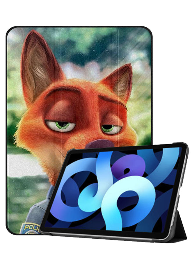 Apple iPad Air 10.9 5th generation Case Cover Police Fox
