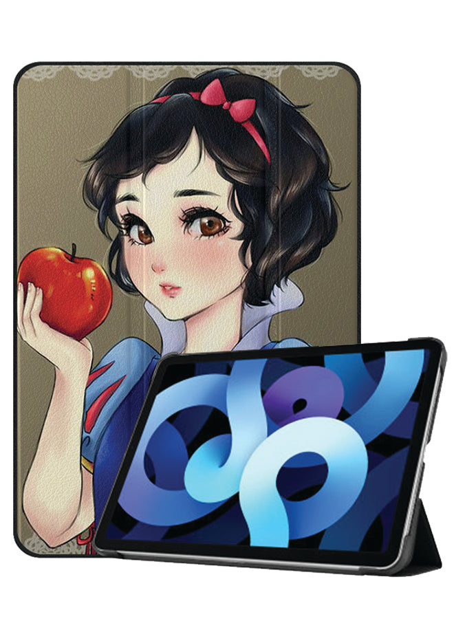 Apple iPad Air 10.9 4th generation Case Cover Snow White And Apple