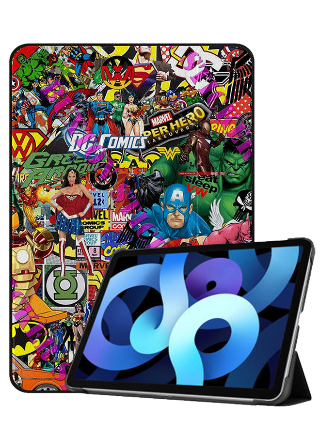 Apple iPad Air 10.9 4th generation Case Cover Super Heros Comics 02