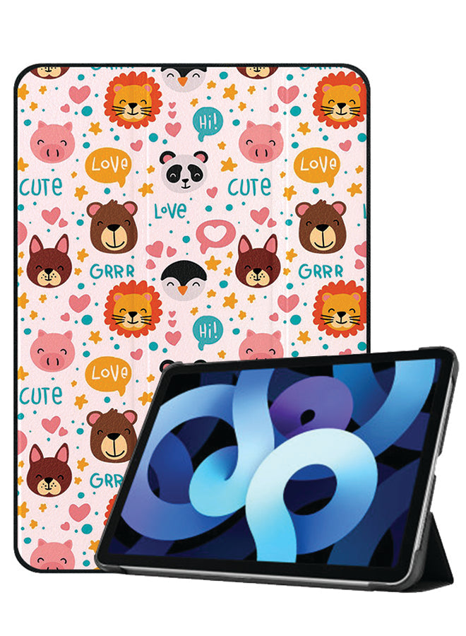 Apple iPad Air 10.9 4th generation Case Cover Teddy Katie