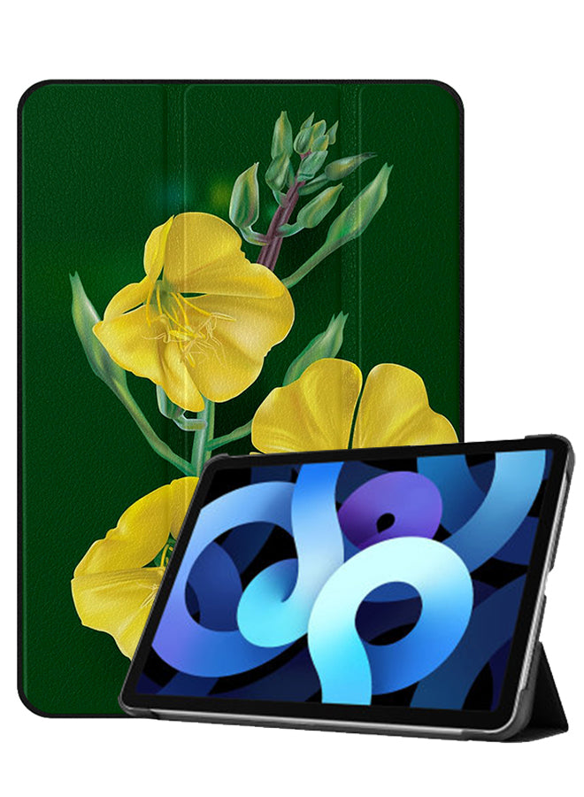 Apple iPad Air 10.9 4th generation Case Cover Yellow Small Flowers