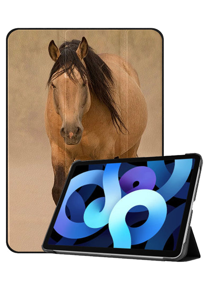 Apple iPad Air 10.9 5th generation Case Cover Brown Horse