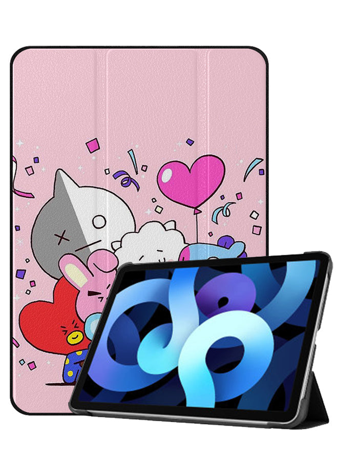 Apple iPad Air 10.9 4th generation Case Cover Bt21 Hug Each Other