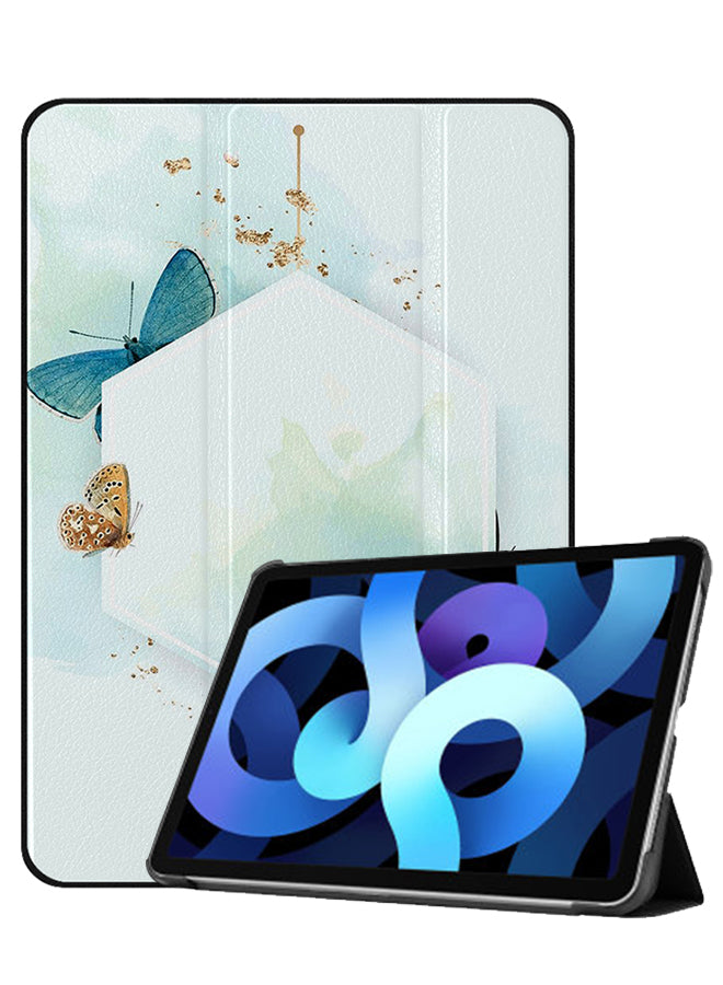 Apple iPad Air 10.9 4th generation Case Cover Butterflies On Mirro