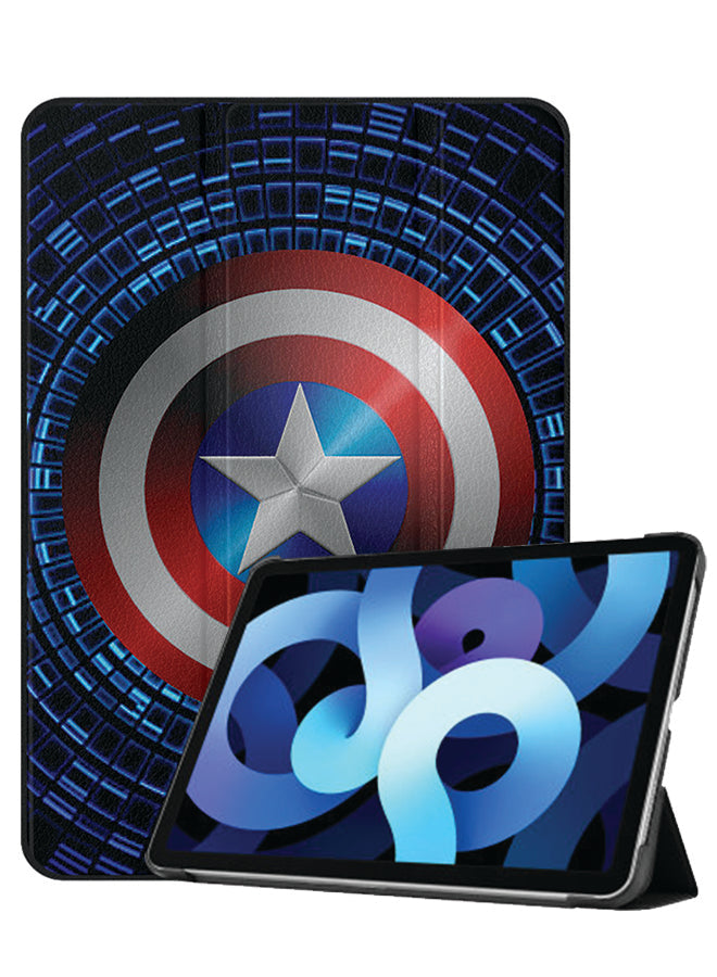 Apple iPad Air 10.9 4th generation Case Cover Captan America Shield Hd