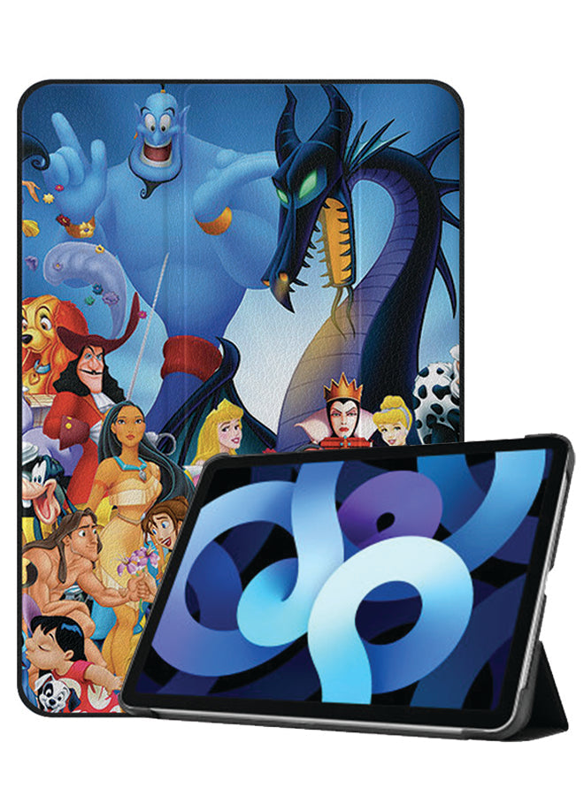 Apple iPad Air 10.9 4th generation Case Cover Cartoon Characters All Together