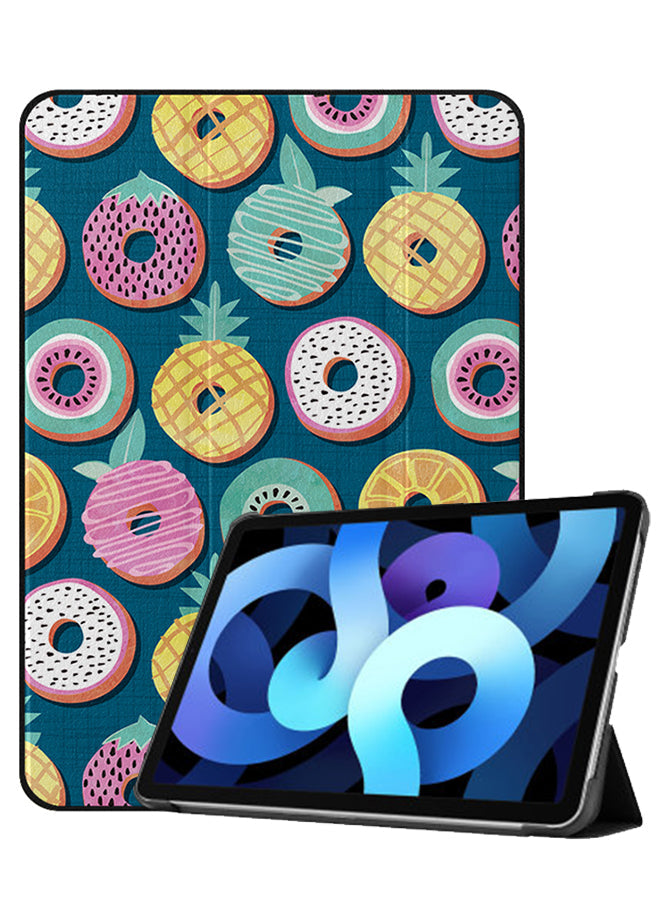 Apple iPad Air 10.9 4th generation Case Cover Colorful Fruits Donut