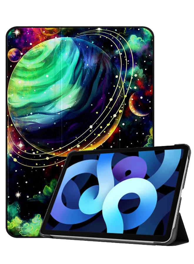 Apple iPad Air 10.9 4th generation Case Cover Colorful Planets In Space