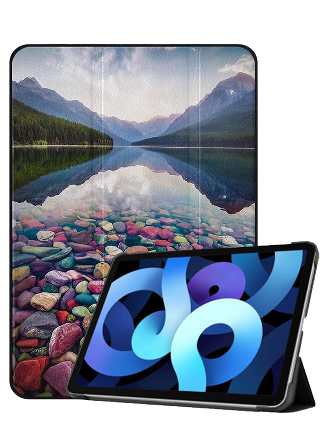Apple iPad Air 10.9 4th generation Case Cover Colorful Stones In Water