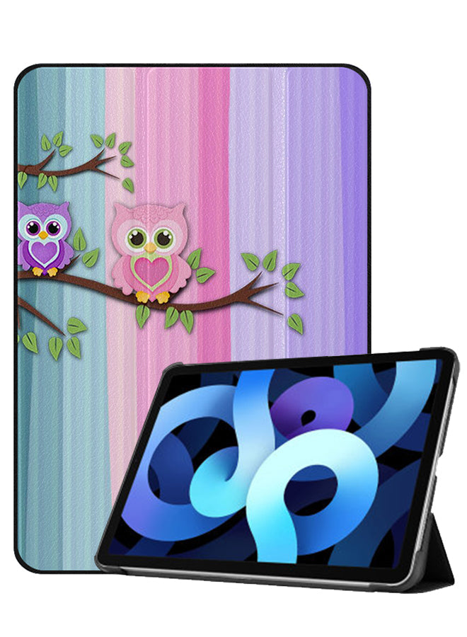 Apple iPad Air 10.9 4th generation Case Cover Cute Owls