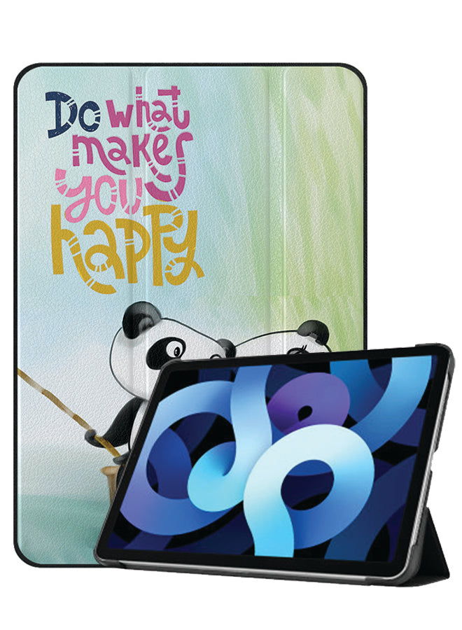 Apple iPad Air 10.9 4th generation Case Cover Do What Makes You Happy Pandas