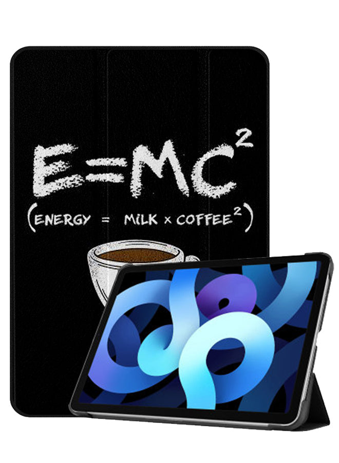 Apple iPad Air 10.9 4th generation Case Cover E=mc2 Coffee