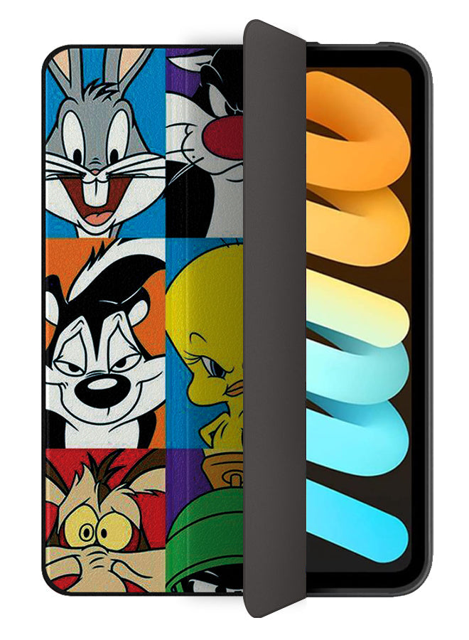 Apple iPad mini 6th generation Case Cover Tweety & Co Pattern