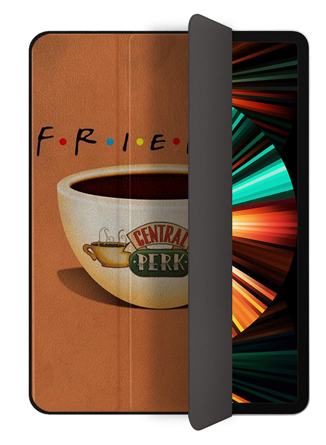 Apple iPad Pro 12.9 (2021) Case Cover Friends Cup