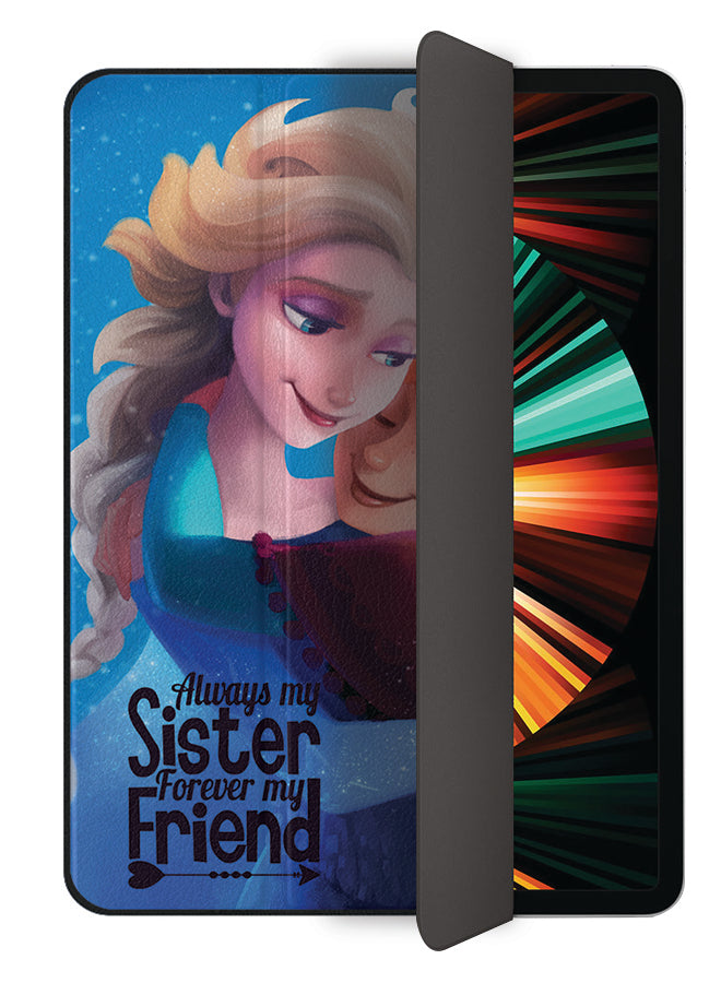 Apple iPad Pro 12.9 (2022) Case Cover Always My Sister Forever My Friend