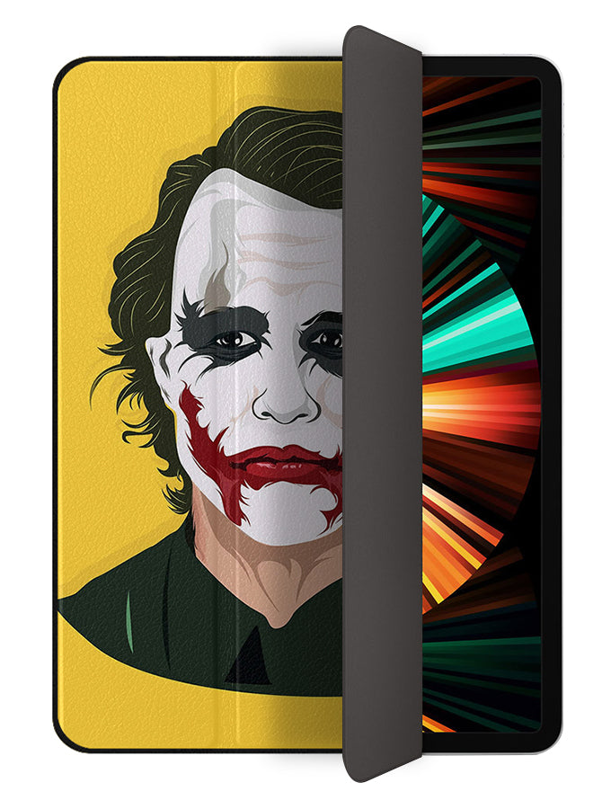 Apple iPad Pro 12.9 (2021) Case Cover Joker Paint Serious Look