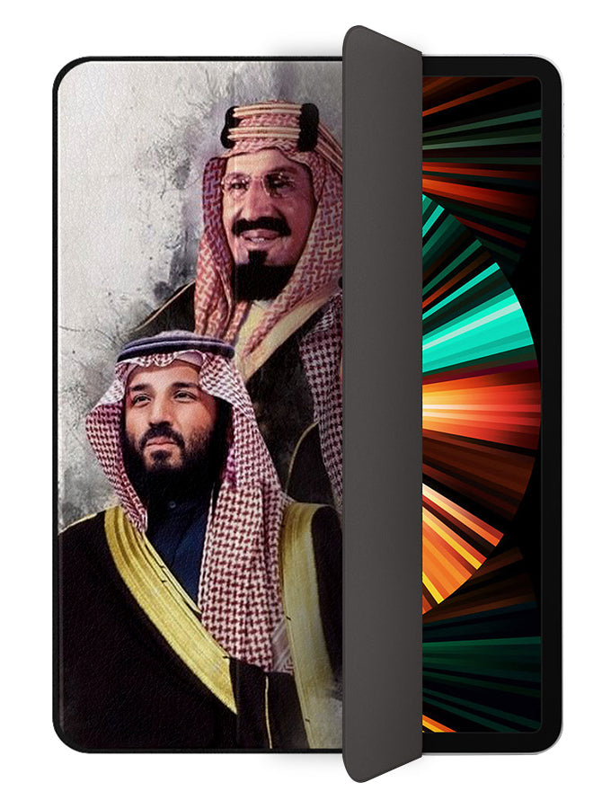 Apple iPad Pro 12.9 (2021) Case Cover Mbs King Salman & King Abdul Aziz