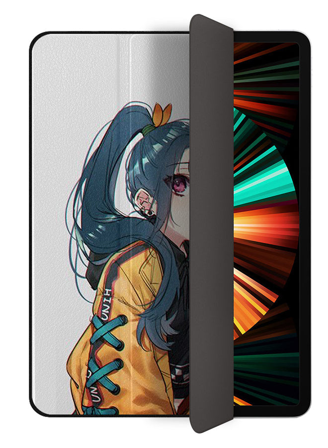 Apple iPad Pro 12.9 (2020) Case Cover Anime Girl