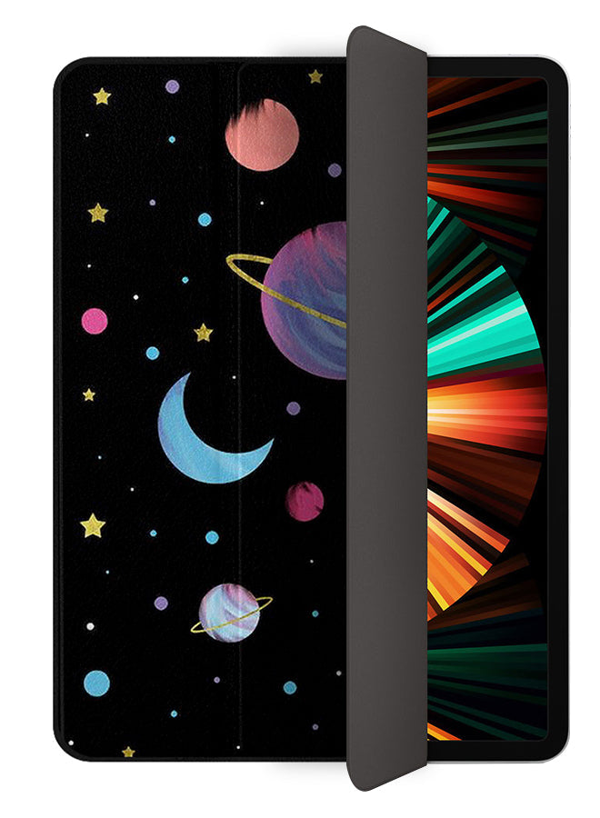 Apple iPad Pro 12.9 (2021) Case Cover Moon In Space Art