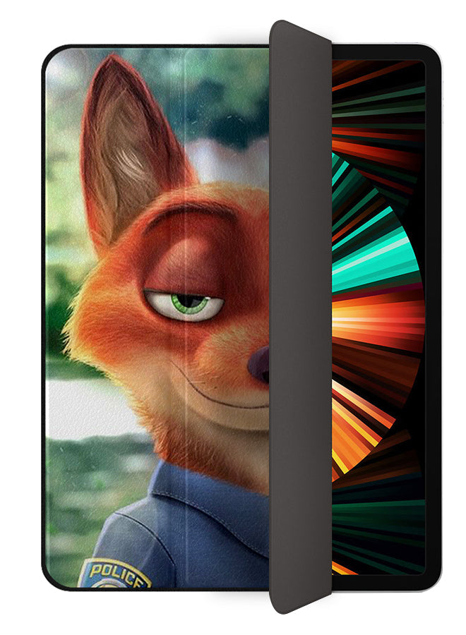 Apple iPad Pro 12.9 (2021) Case Cover Police Fox