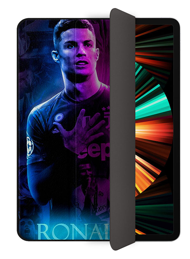 Apple iPad Pro 12.9 (2021) Case Cover Ronaldo